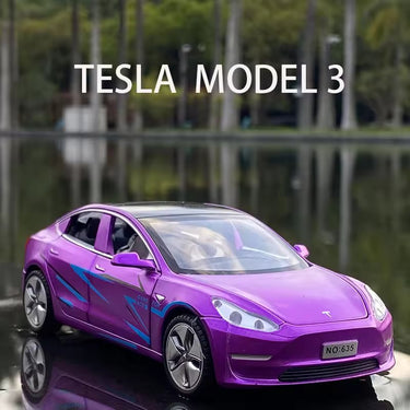 1:24 MINIAUTO TESLA ALLOY DIECAST MODEL